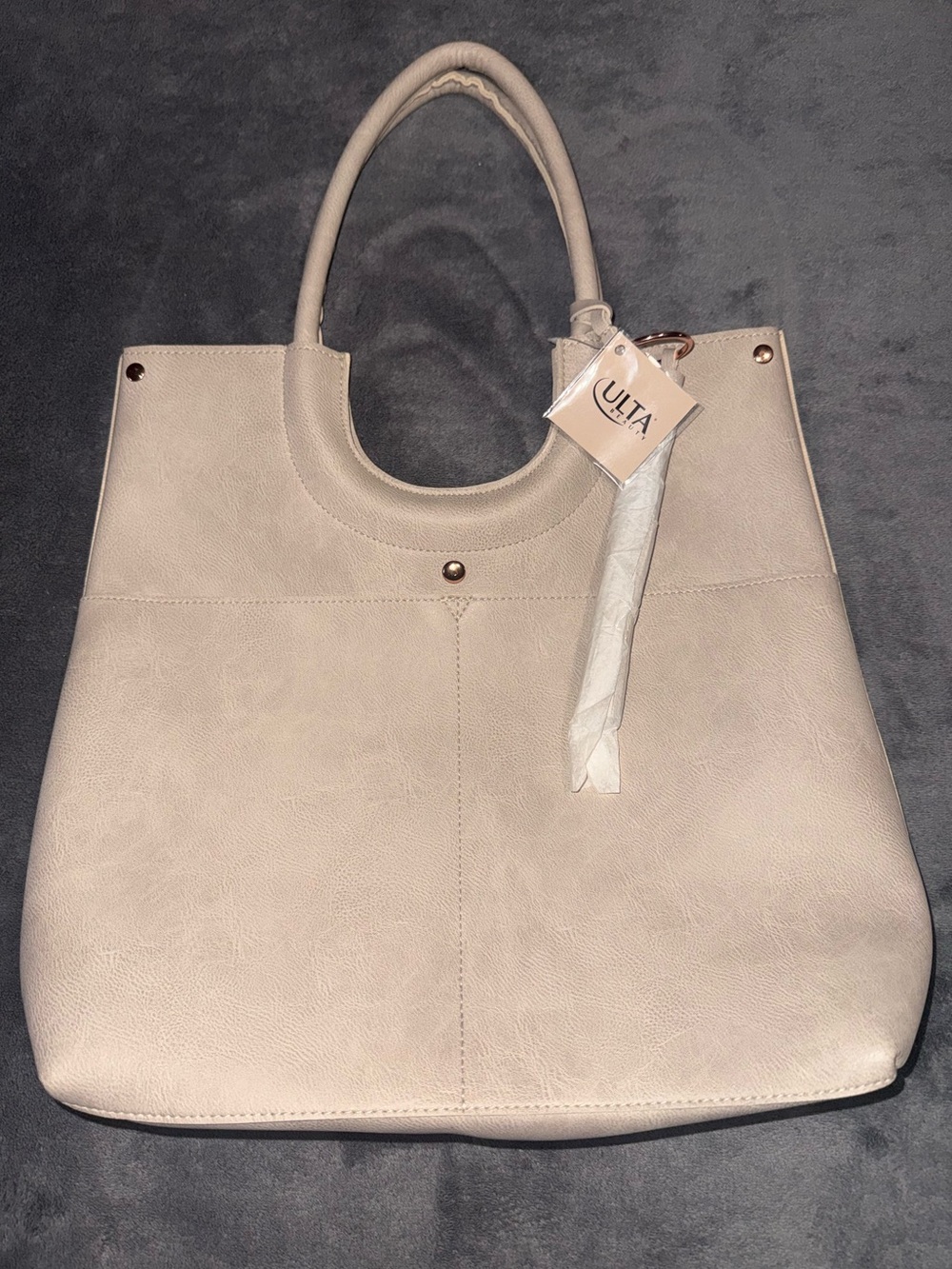 NWT Ulta Beauty Light Beige Tote